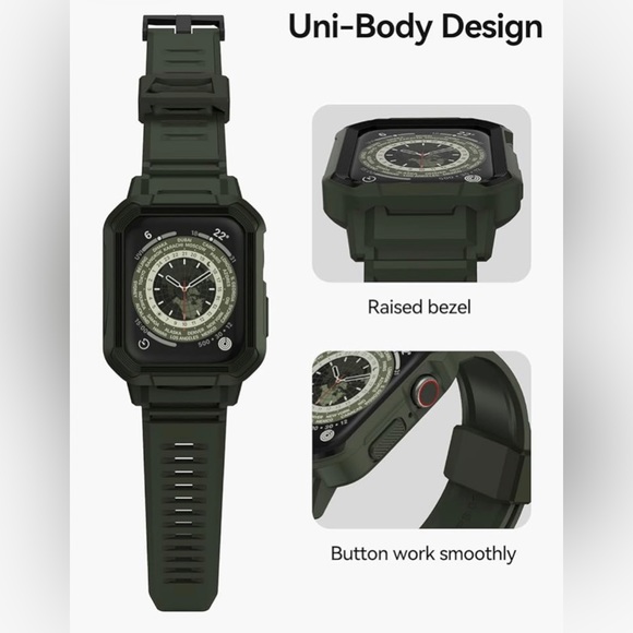 2X Apple Watch Newderry Bands with Case - Picture 5 of 11